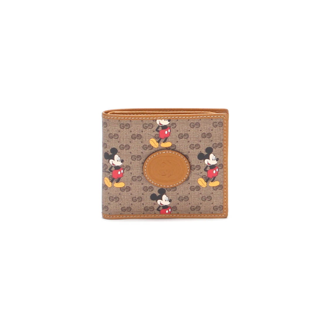 GG Supreme Mickey Mouse Bi-Fold Wallet 602547