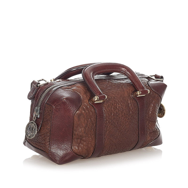 Bauletto Leather Shoulder Bag 8BL085