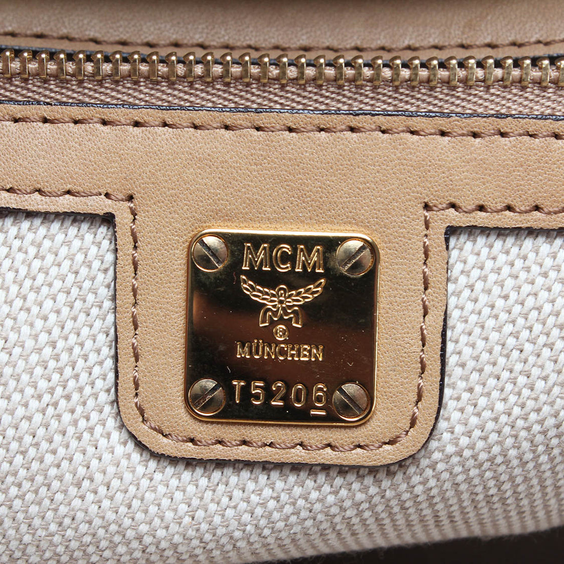 Striped Visetos Satchel