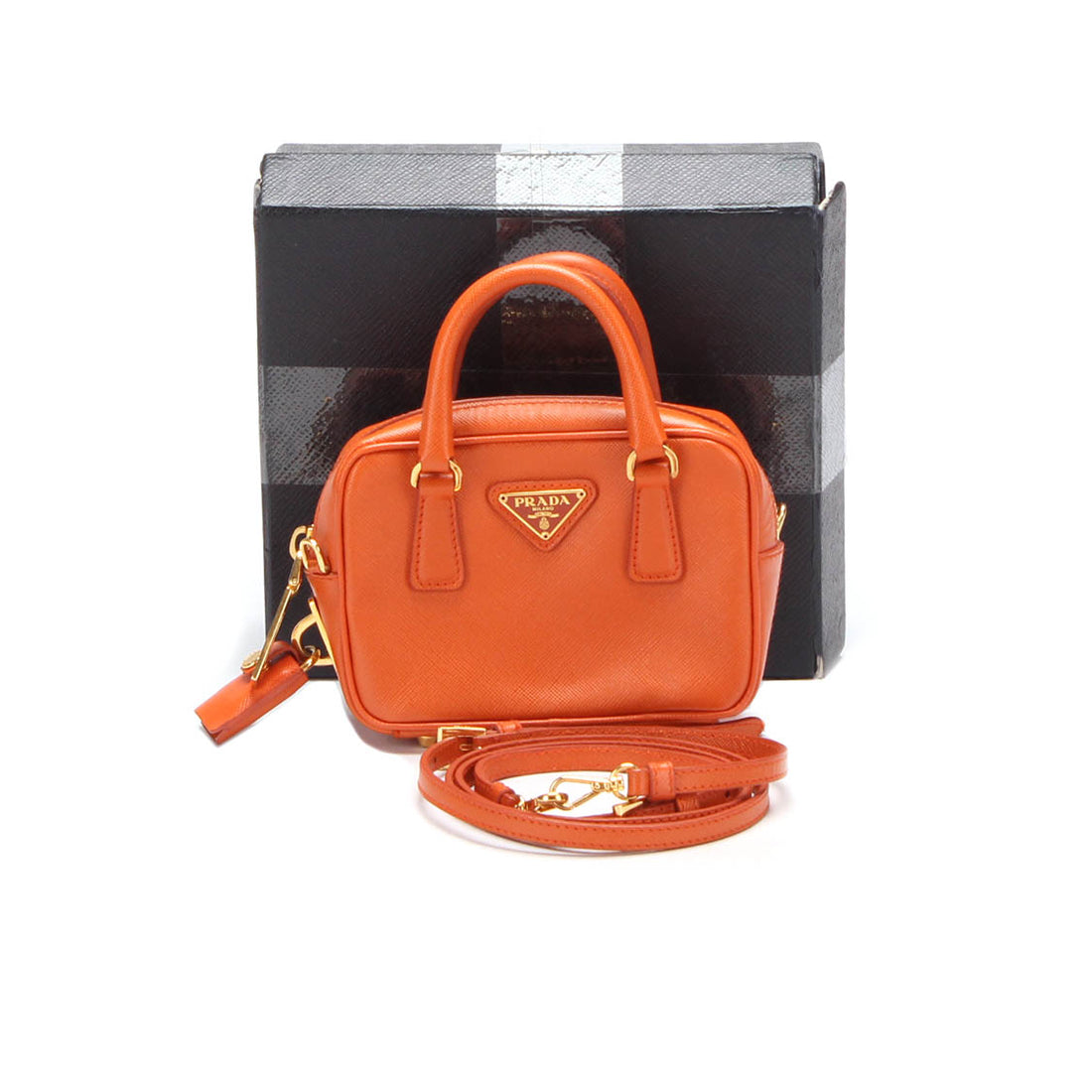 Saffiano Mini Crossbody Bag