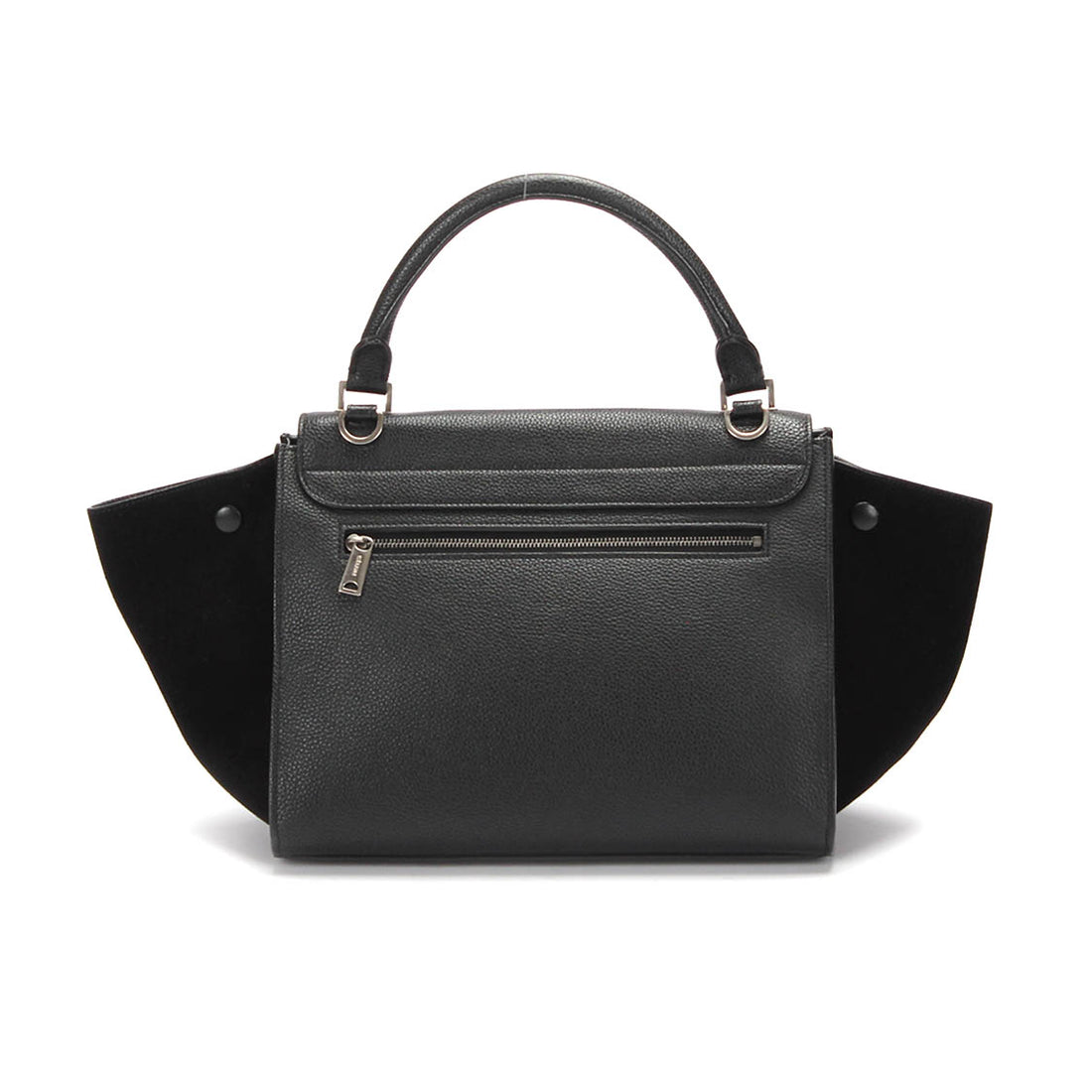 Trapeze Leather Shoulder Bag