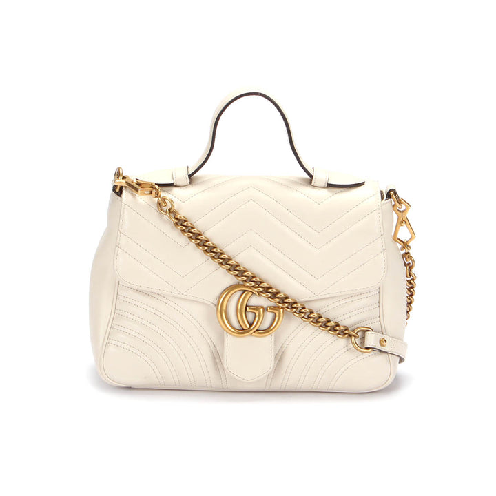 Small GG Marmont Top Handle Bag 498110