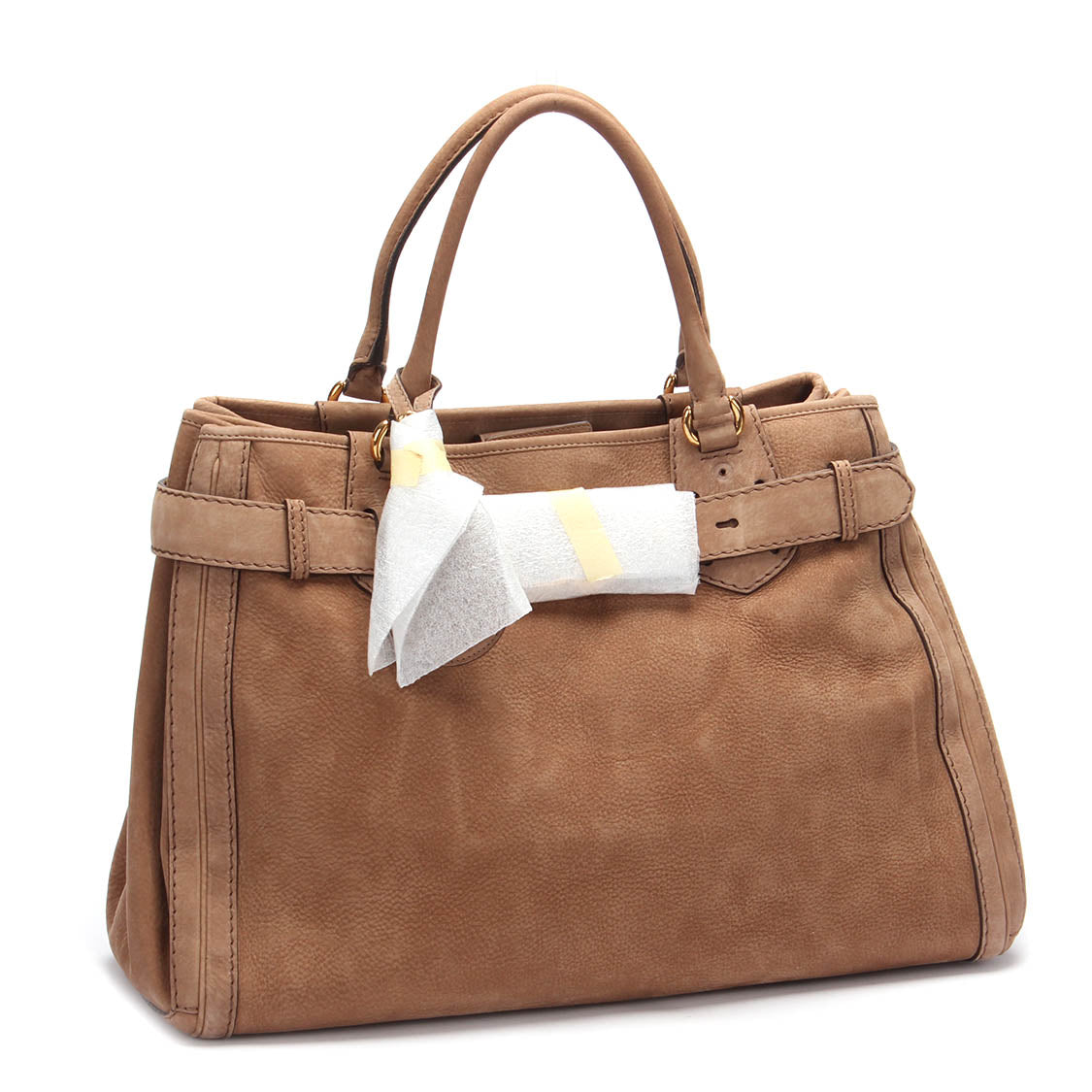 Suede Leather Running Tote Bag 247179