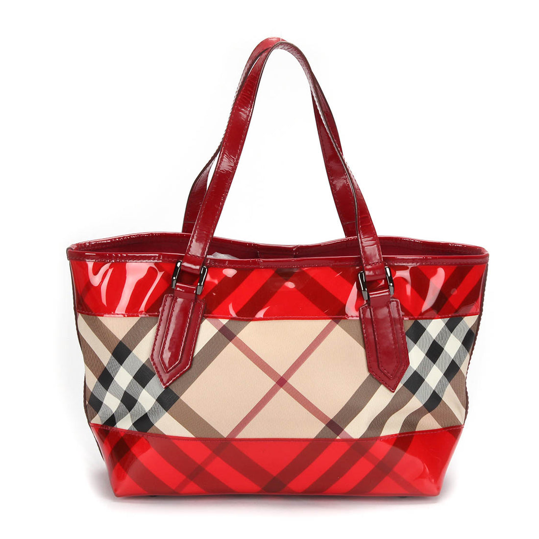 Supernova Check Tote Bag