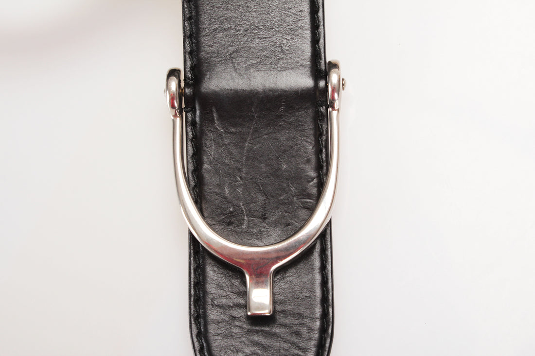 Large Stirrup Leather Shoulder Bag 296855