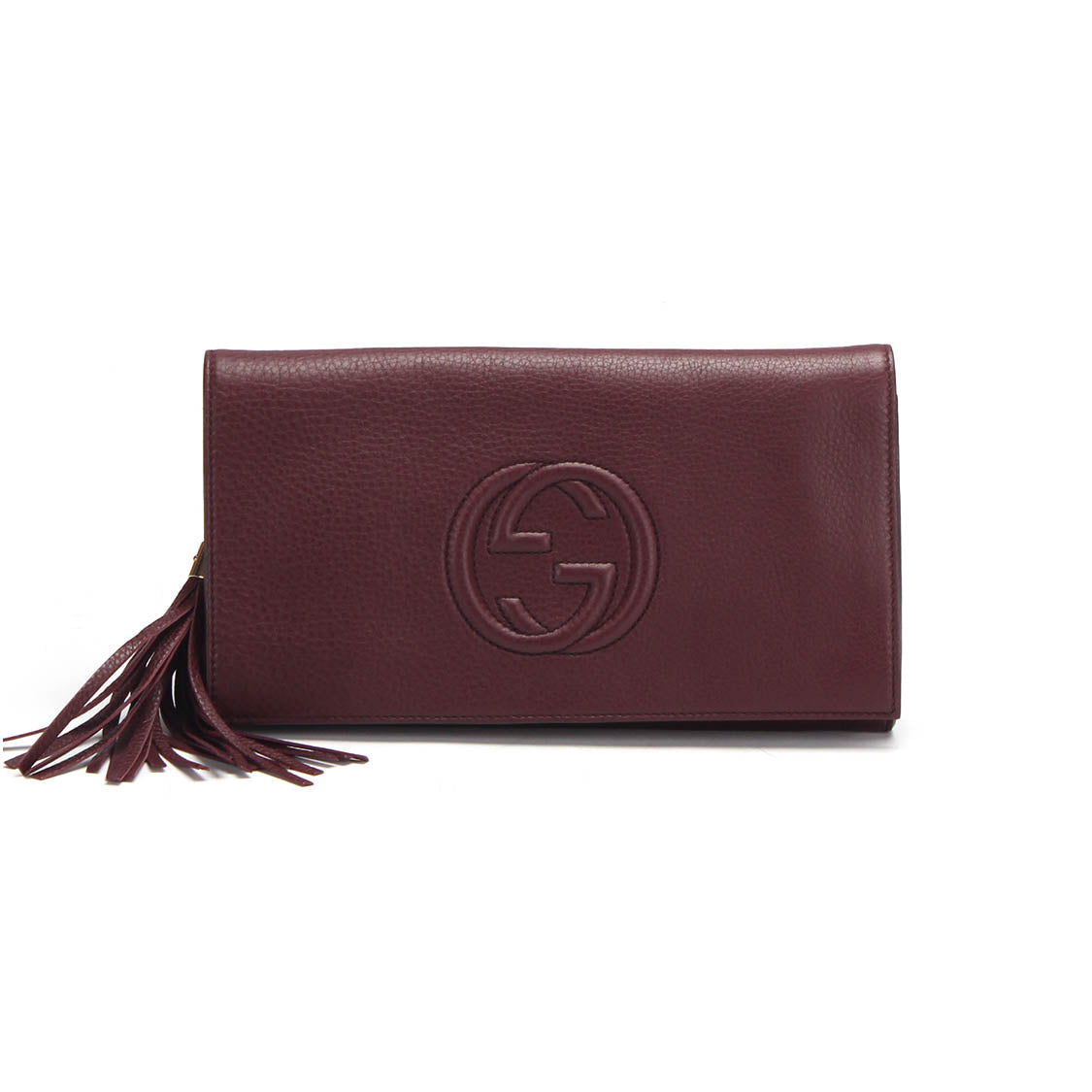 Soho Leather Clutch Bag 336753
