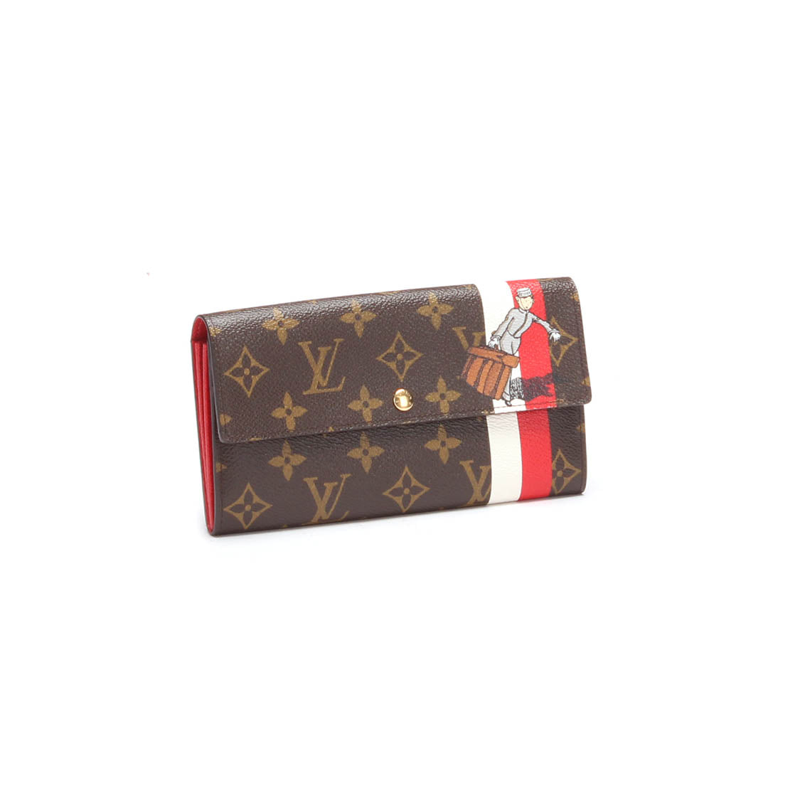 Monogram Sarah Groom Bellboy Wallet