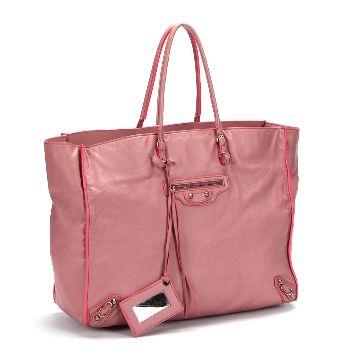 Leather Papier Tote 515859