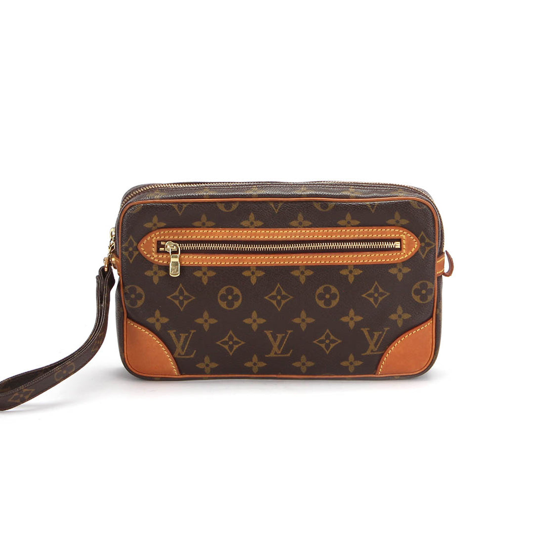 Monogram Dragonne Clutch