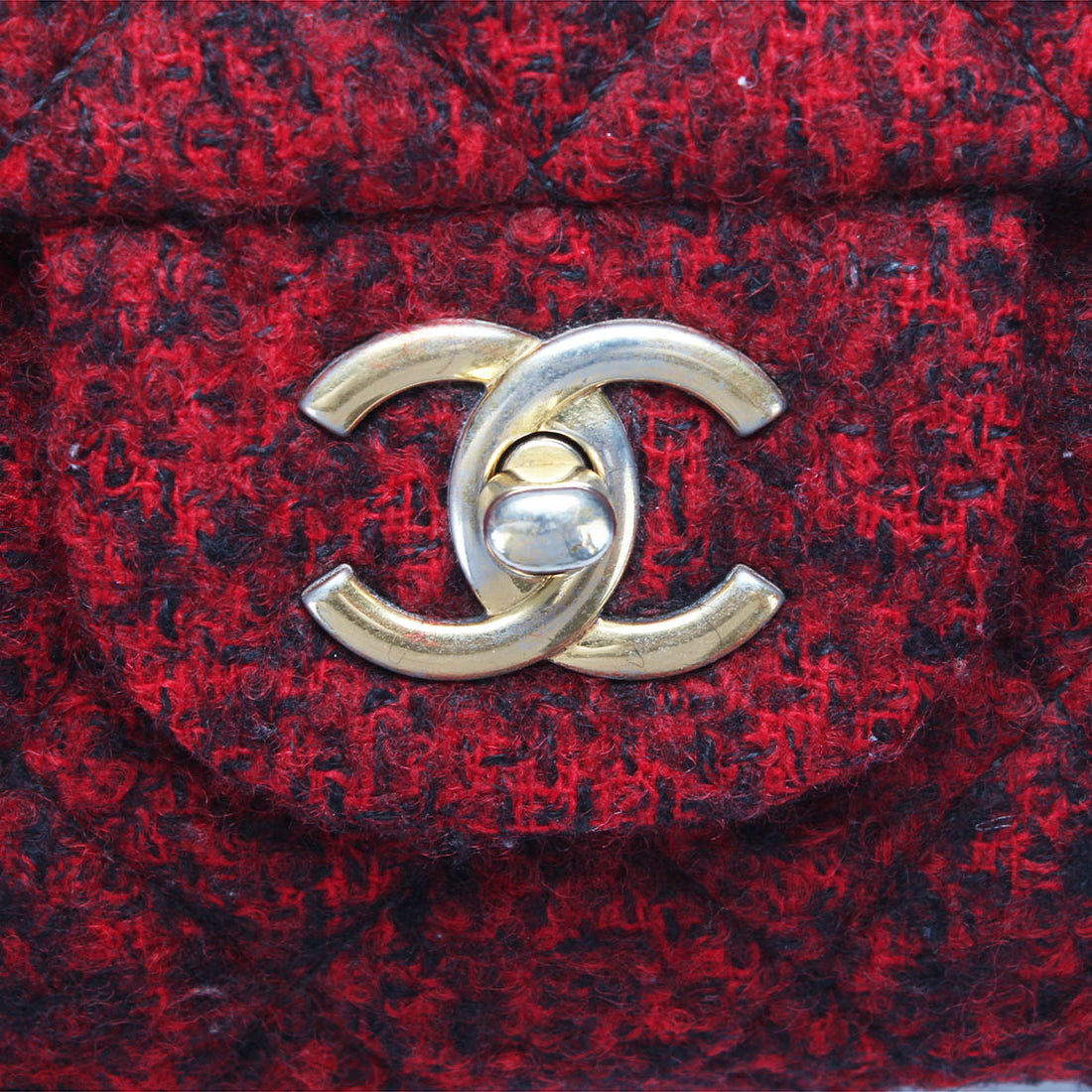 Jumbo Classic Tweed Flap Bag