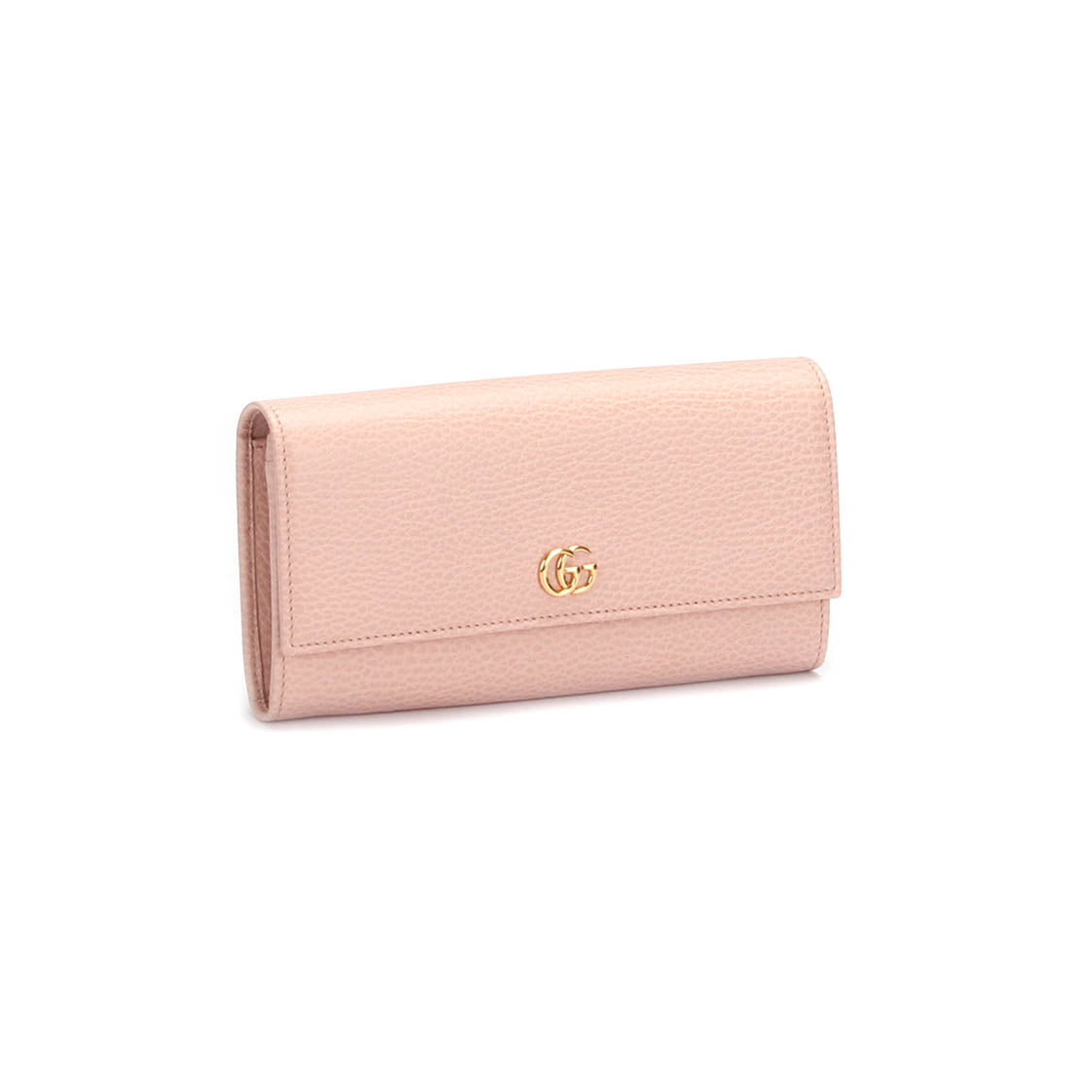 GG Marmont Leather Continental Wallet 456116