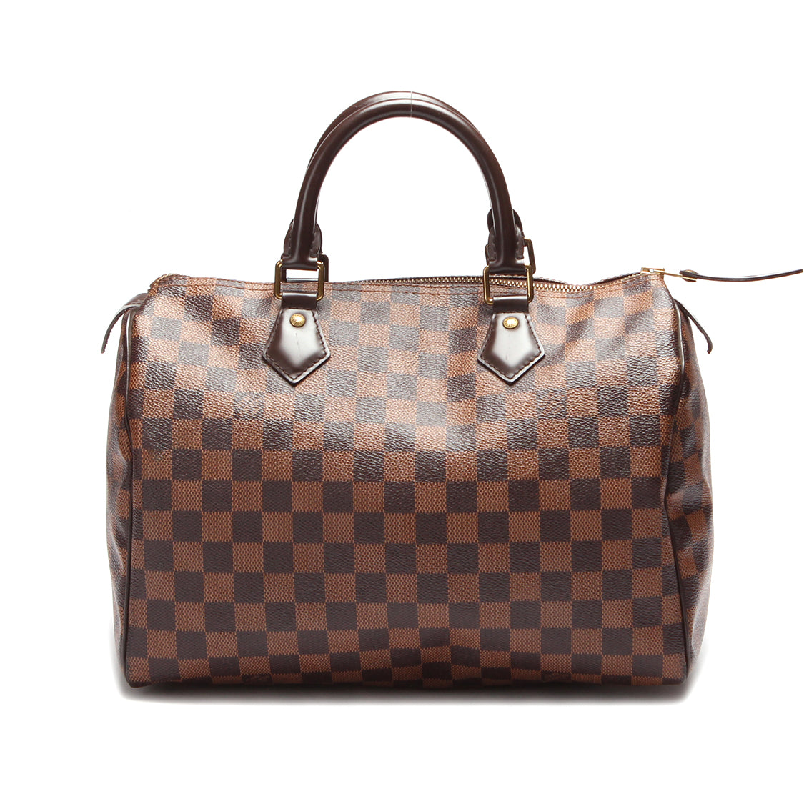 Louis Vuitton Damier Ebene Speedy 30 Canvas Handbag in Excellent condition