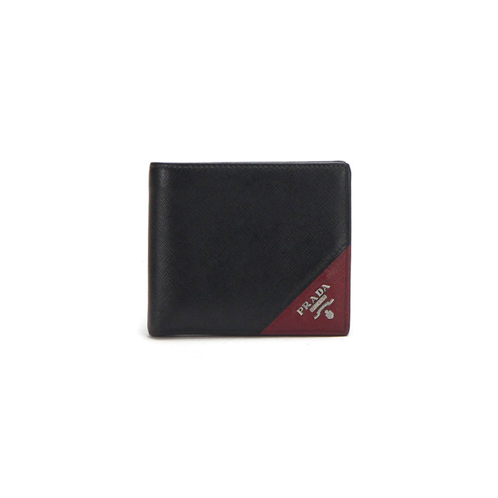 Saffiano Bi-Fold Small Wallet