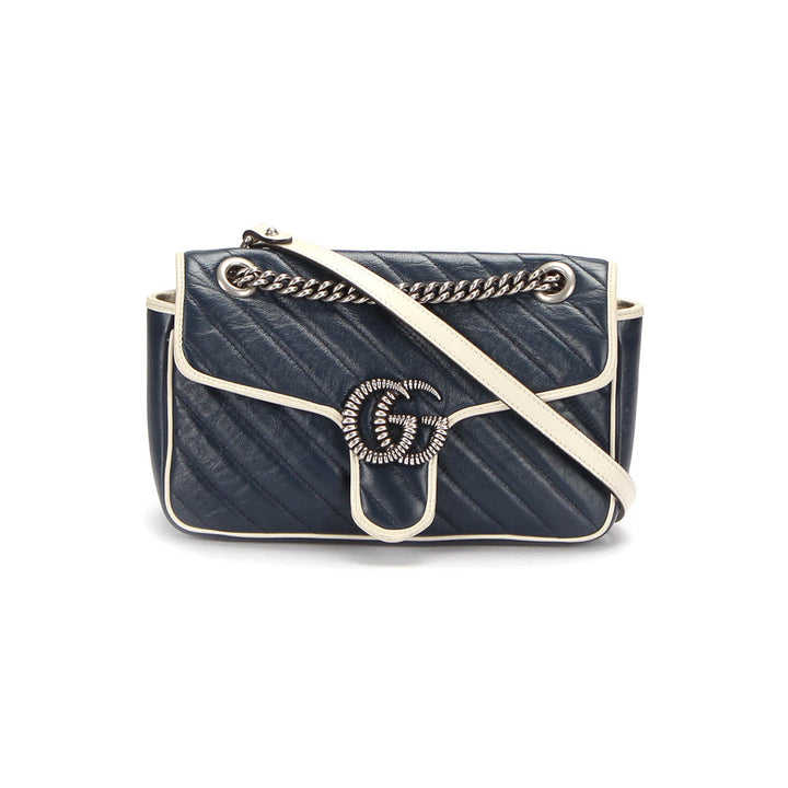 Small GG Marmont Torchon Shoulder Bag 443497