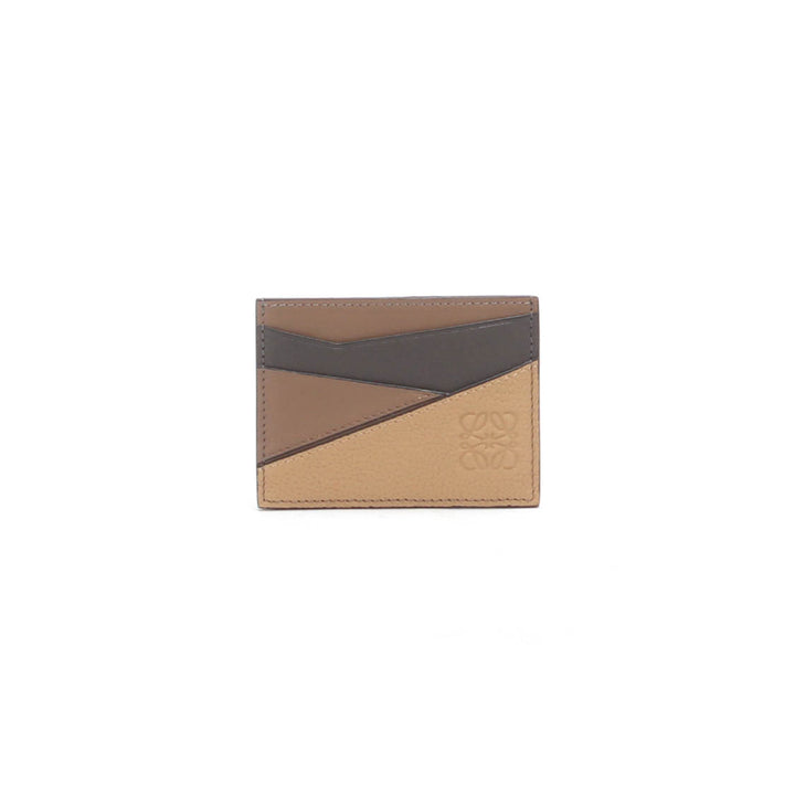 Puzzle Leather Card Holder