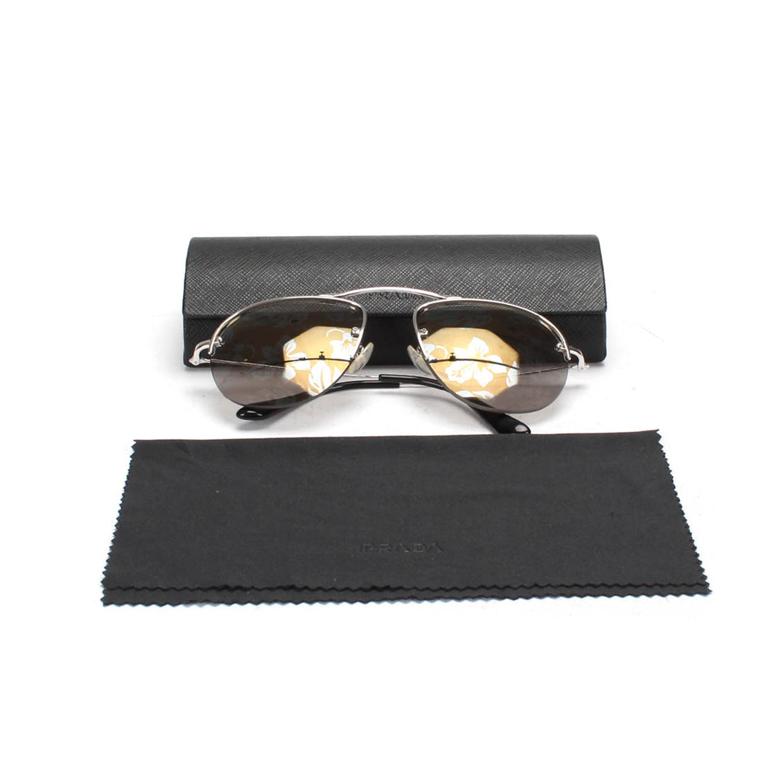 Tinted Aviator Sunglasses