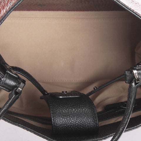 Visetos Metallic Leather Shoulder Bag