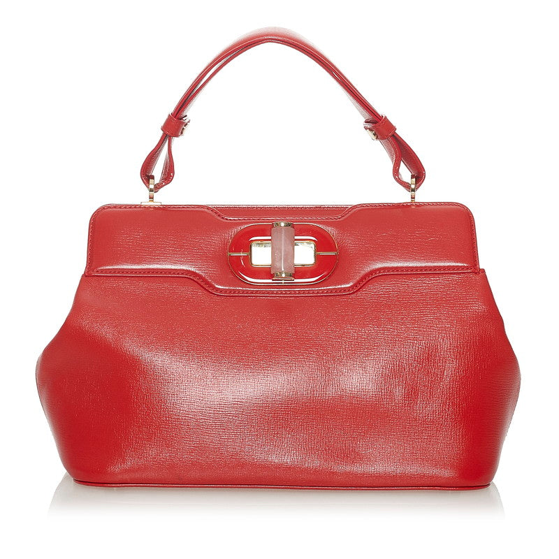 Leather 2Way Handbag