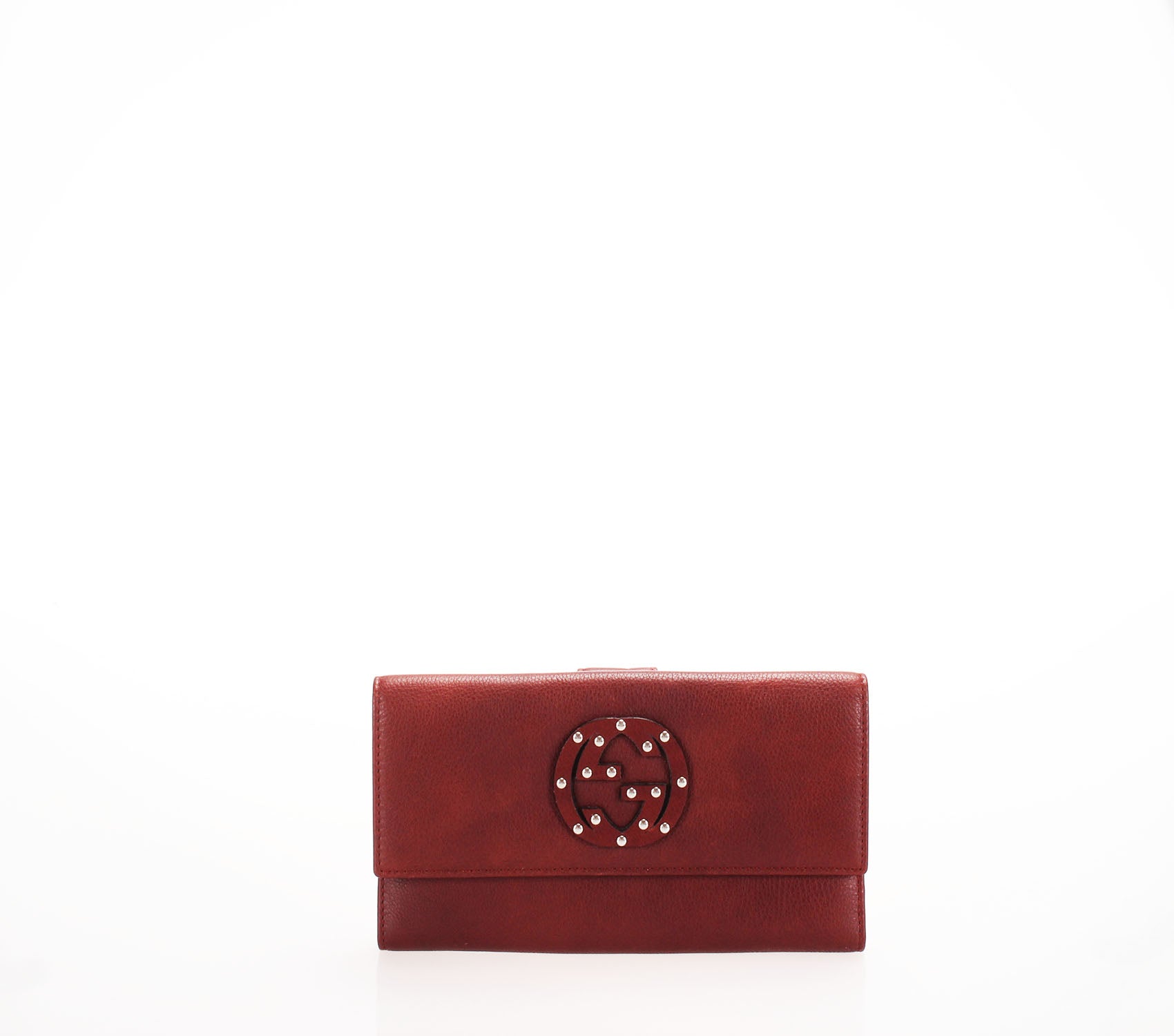 Soho Studded Leather Long Wallet 231843