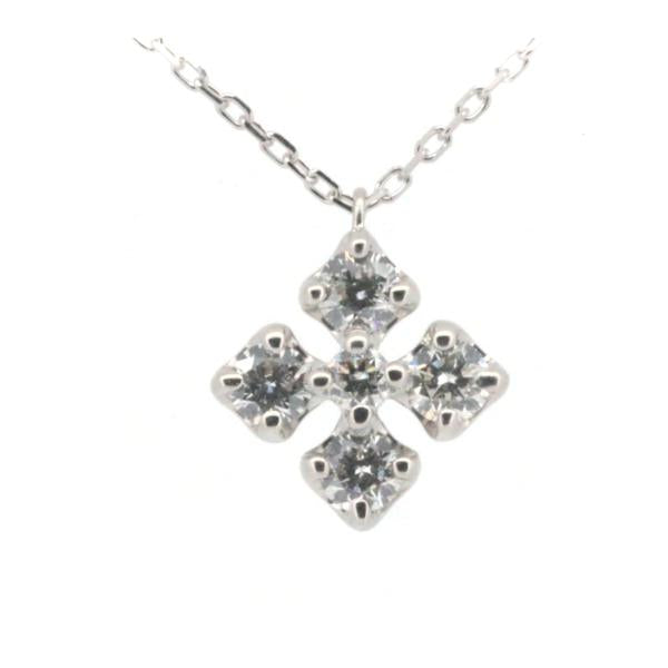 PonteVecchio Diamond Necklace, 0.23ct in K18 White Gold for Women - Pre-owned