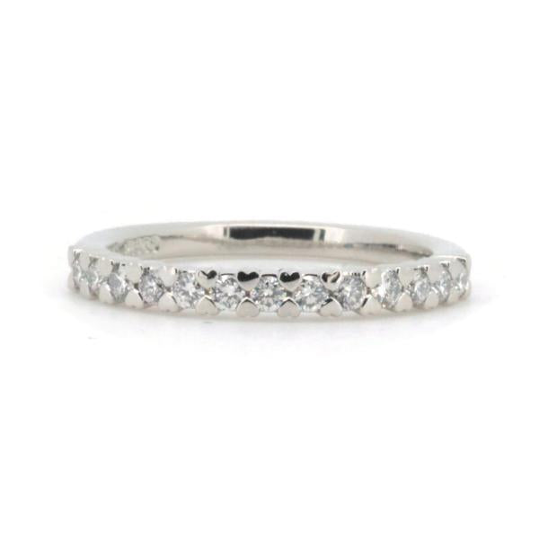 [LuxUness]  4℃ Diamond Half Eternity Ring in PT950 Platinum (Size 7.5), Ladies' Jewelry  in Excellent condition
