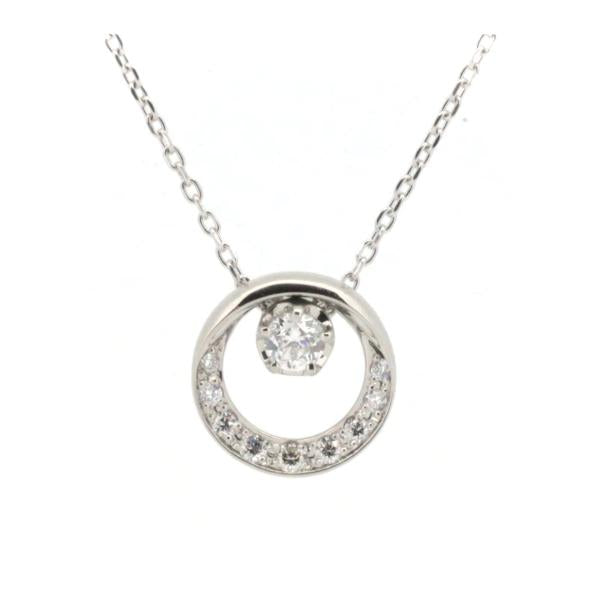 Festaria Bijou Sophia Wish Upon a Star Diamond Necklace, 0.113ct 0.07ct, Platinum PT900/PT850 [Pre-owned]