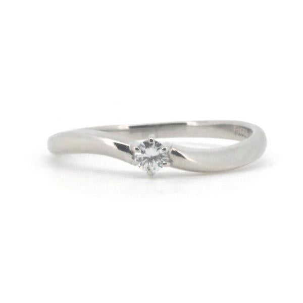 [LuxUness]  Vandome Aoyama Diamond Ring Size 12, in Platinum PT900, Ladies' Silver Jewelry, Pre-Owned in Excellent condition