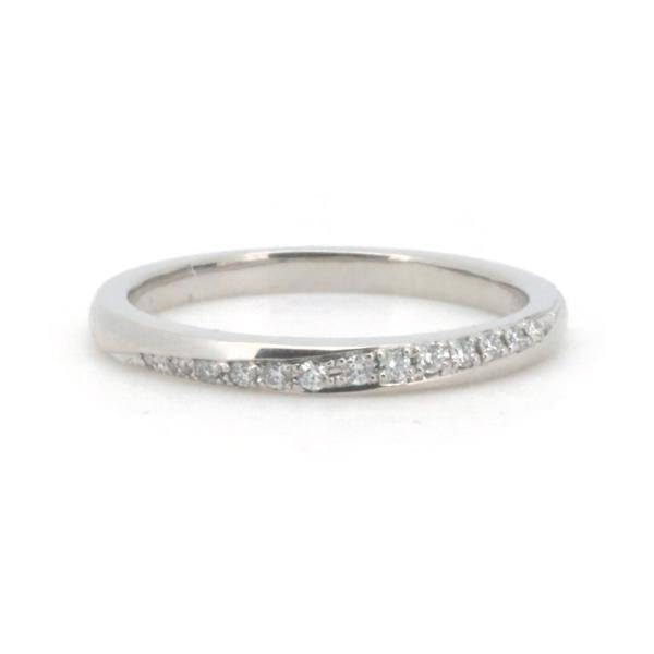 Canal 4℃ Diamond Ring for Women, Size 8, Made with Platinum PT900