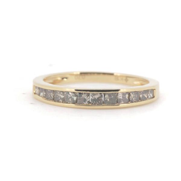 [LuxUness]  GSTV Brown Diamond Ring, Size 14, 0.70ct in K18 Yellow Gold for Women - Preloved in Excellent condition
