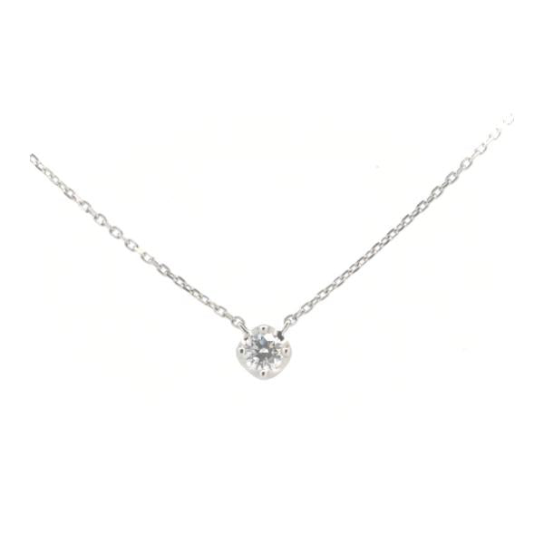 Preloved 4°C Diamond Necklace in Platinum PT850 for Women