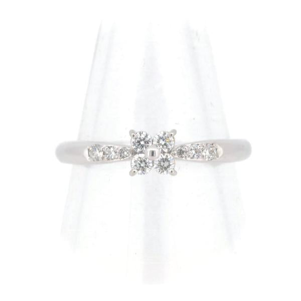 Ponte Vecchio Ladies' Diamond Ring, 0.18ct Size 10 in K18 White Gold (Previously Owned)