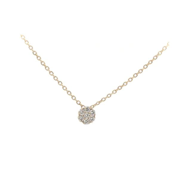 [LuxUness]  Ponte Vecchio Diamond Necklace, 0.10ct, Designed in K18 Yellow Gold, Women's, Second Hand in Excellent condition