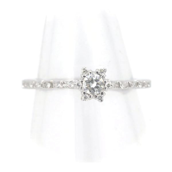 Ponte Vecchio Ladies' Diamond Ring, 0.24ct Size 10 in K18 White Gold (Previously Owned)