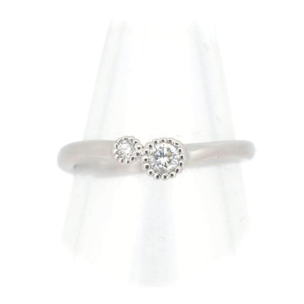 Star Jewelry 0.11ct Diamond Ring, Size 9, PT900 Platinum for Women, Preloved