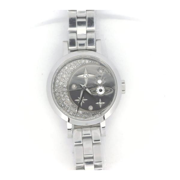 Vivienne Westwood Moon & Star VW70G3 Women's Quartz SS Wristwatch, Stainless Steel, Silver, [Used] VW70