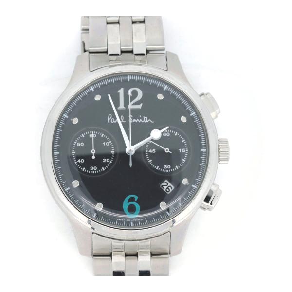 Paul Smith City Classic BX2-019 Men's Wristwatch in Black Stainless Steel - Preowned 6521-S087252