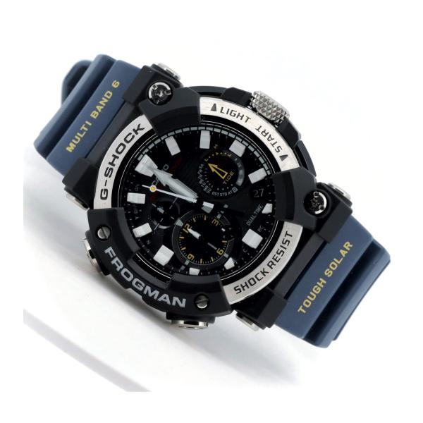 Casio G-SHOCK Frogman GWF－A1000-1A2jf Men's Wristwatch in Black Stainless Steel/Resin - Preowned GWF-A1000-1A2JF