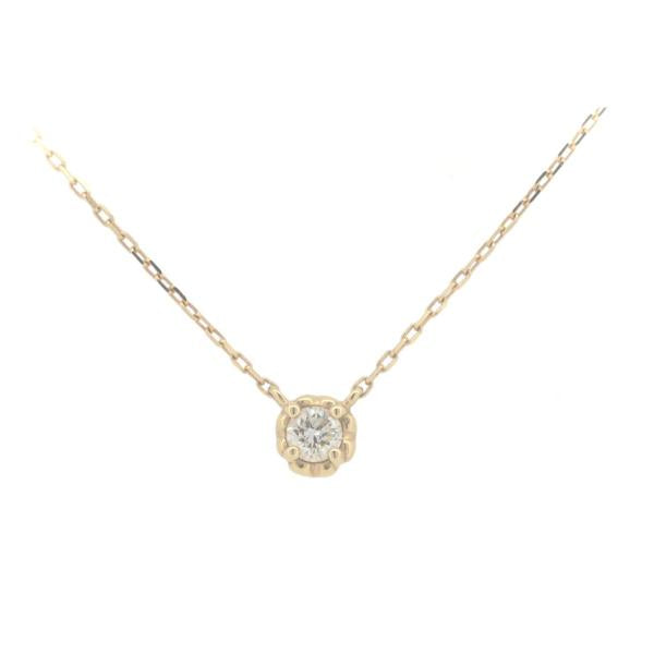 AHKAH Tear Diamond Necklace, 0.05ct, 18K Yellow Gold, Women's, Gold AB1107010100