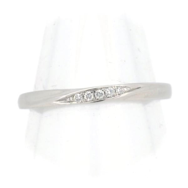 [LuxUness]  4℃ Diamond Ring in PT950 Platinum (Size 10.5), Ladies' Jewelry   in Excellent condition