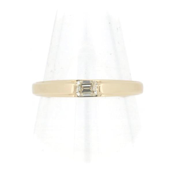 [LuxUness]  GSTV Diamond Ring, Size 15, 0.23ct in K18 Yellow Gold for Women - Second Hand in Excellent condition