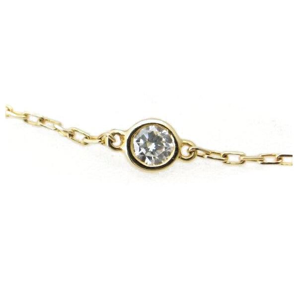 AHKAH Diamond Bracelet 0.06ct in K18 Yellow Gold for Women (Pre-owned)