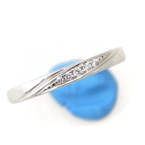 [LuxUness]  4°C Luxury Ladies' Diamond Ring Size 10 in PT950 Platinum in Excellent condition