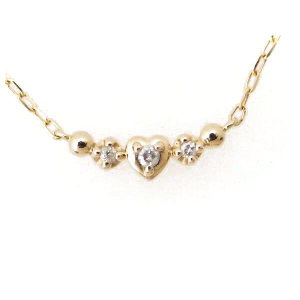 [LuxUness]  4℃ Diamond Necklace in K18 Yellow Gold for Women in Excellent condition