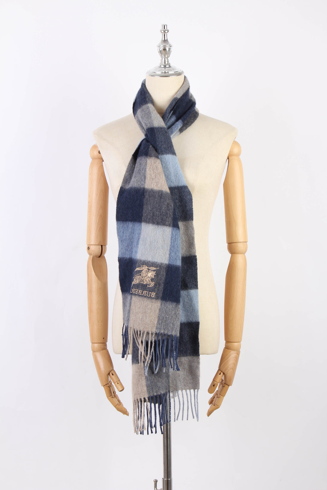 Plaid Wool Scaf