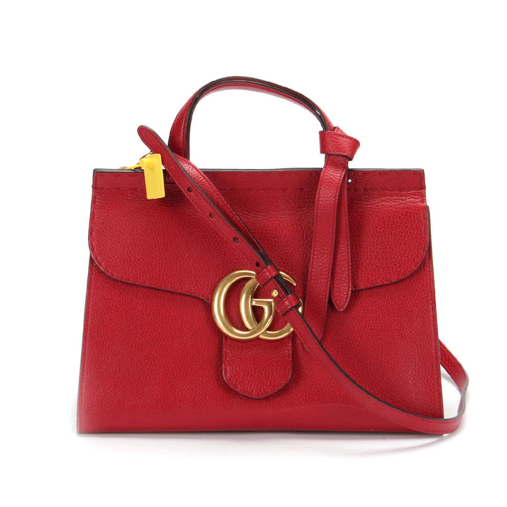 Small GG Marmont Top Handle Bag 421890