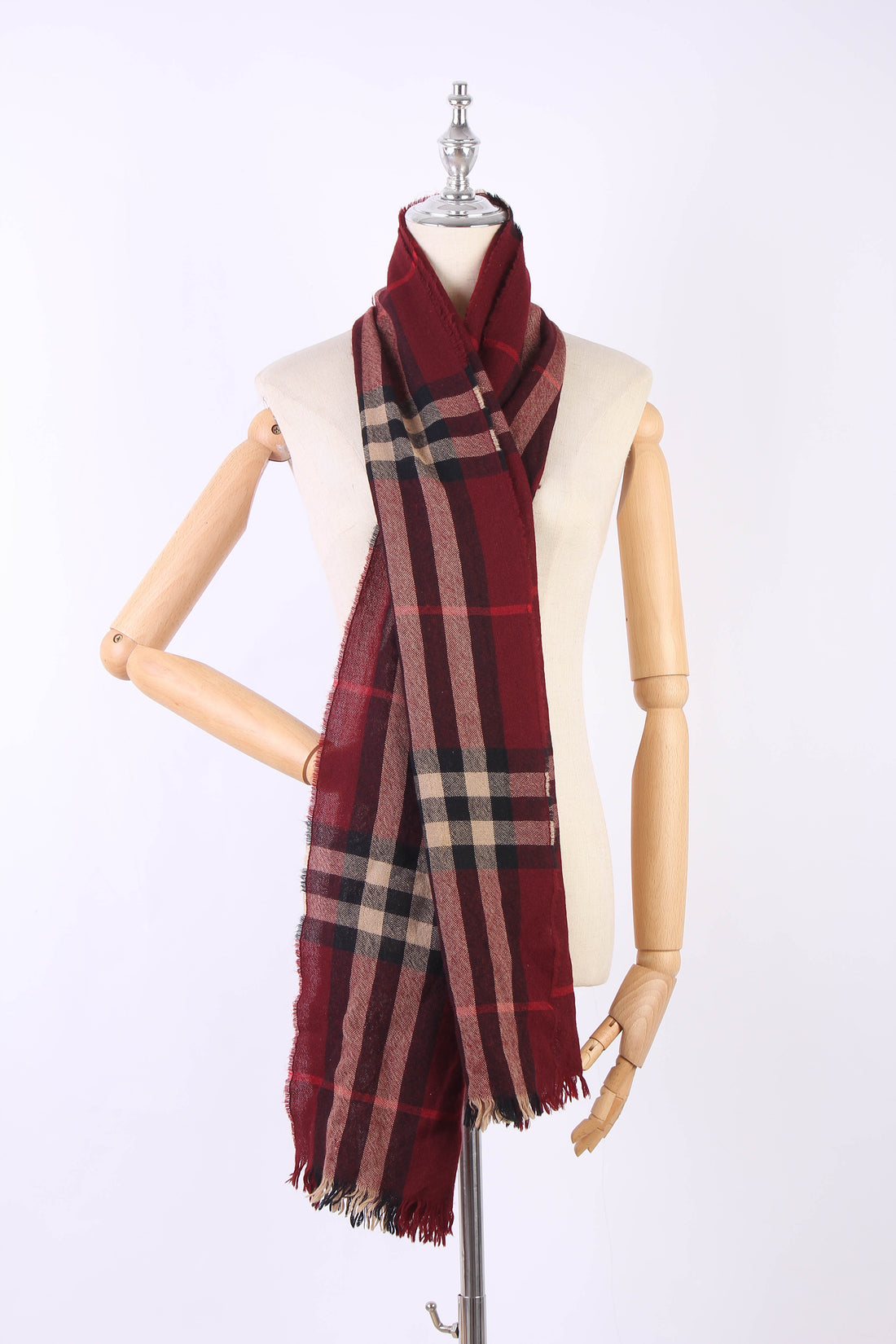 The Classic Check Cashmere Scarf