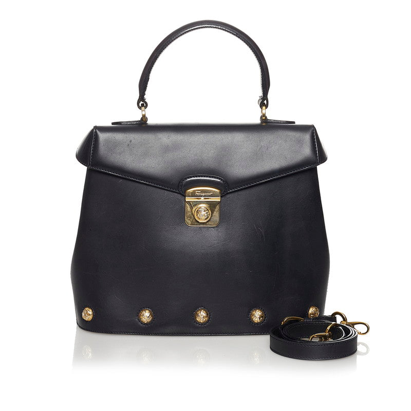 Studded Leather Handbag AN 21 5209