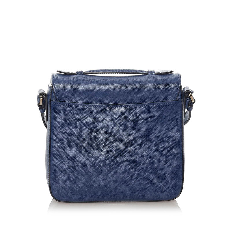 Saffiano Lux Sound Crossbody Bag