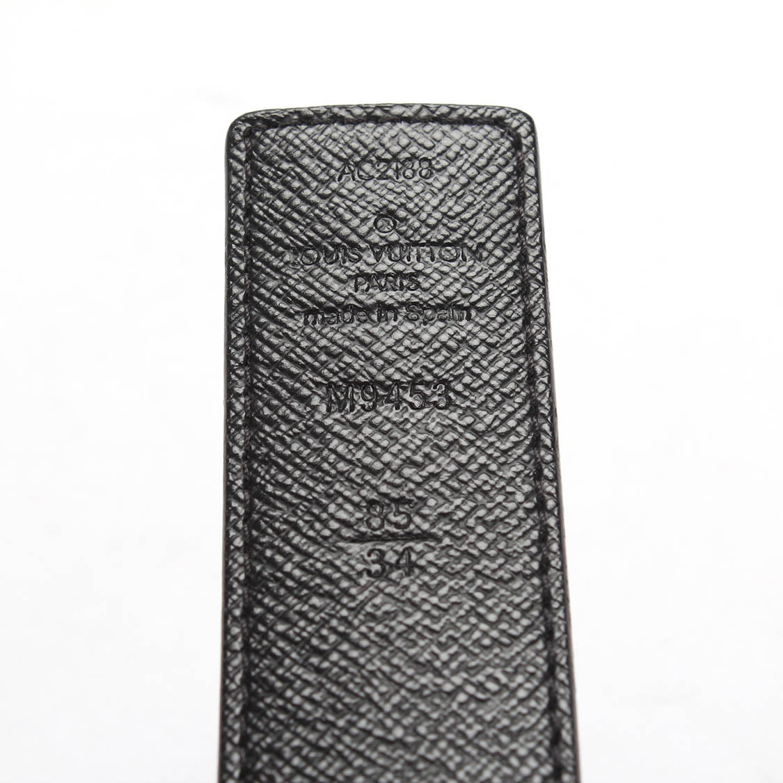 Louis Vuitton, Accessories, Louis Vuittonauth Monogram Reversible Sunture  Lv Initials M9453 Men Belt Noir