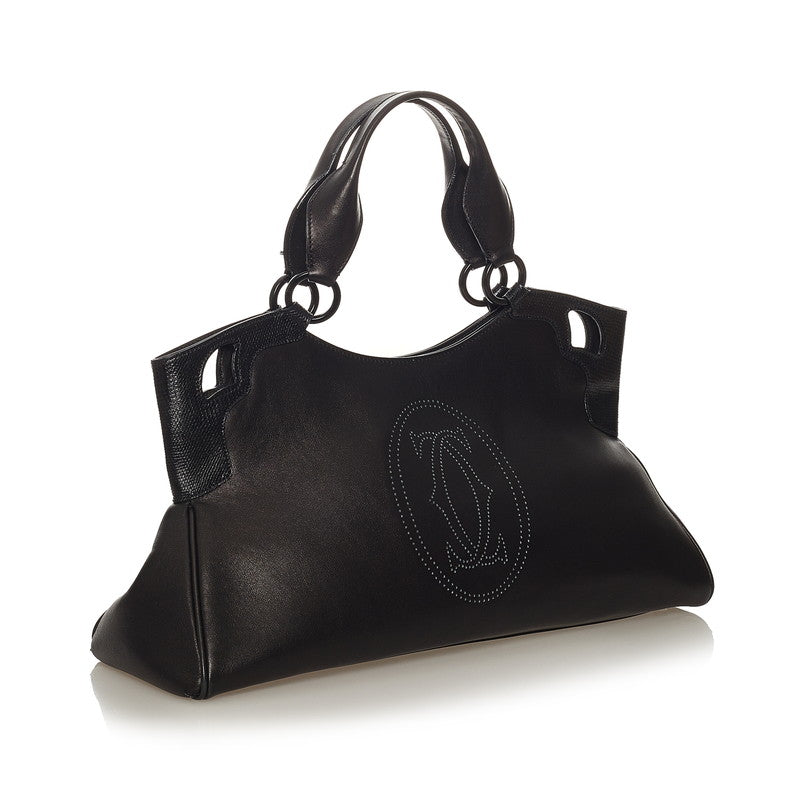 Marcello De Cartier Leather Handbag